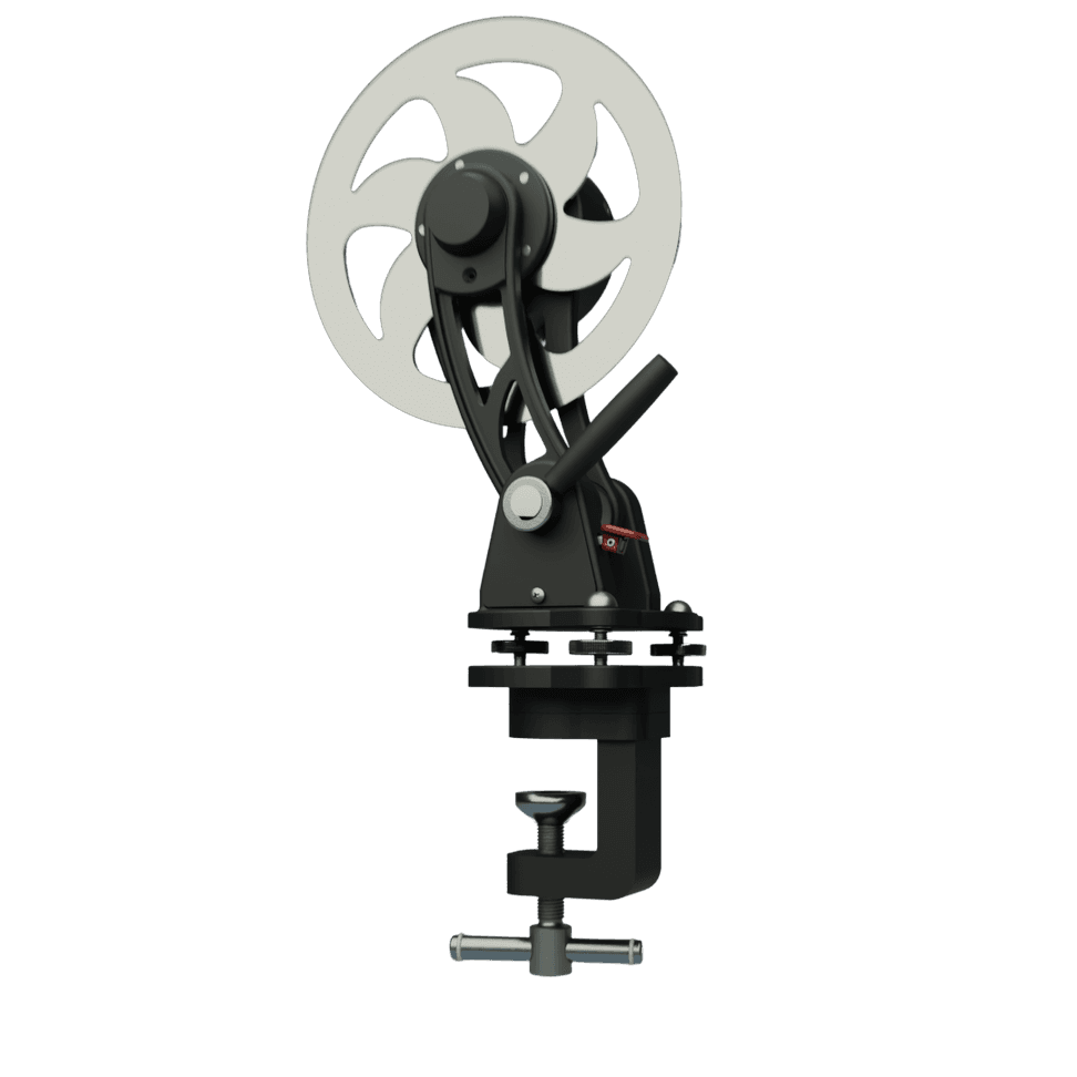Measuring wheel encoder for circumferential kiln measurement
